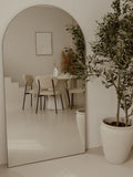 Large Floor Mirror, Frameless, 180x100