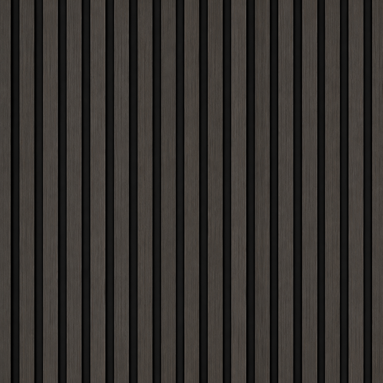 Brunello XL Walnut Acoustic Slat Panel – 270 × 110 cm